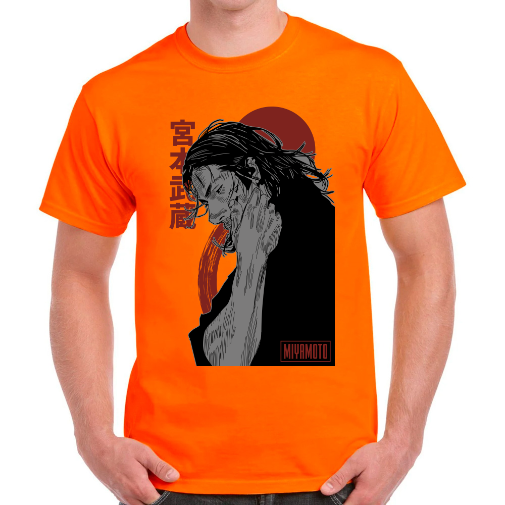 Playera Musashi Miyamoto Vagabond Algodón Premium #0001662