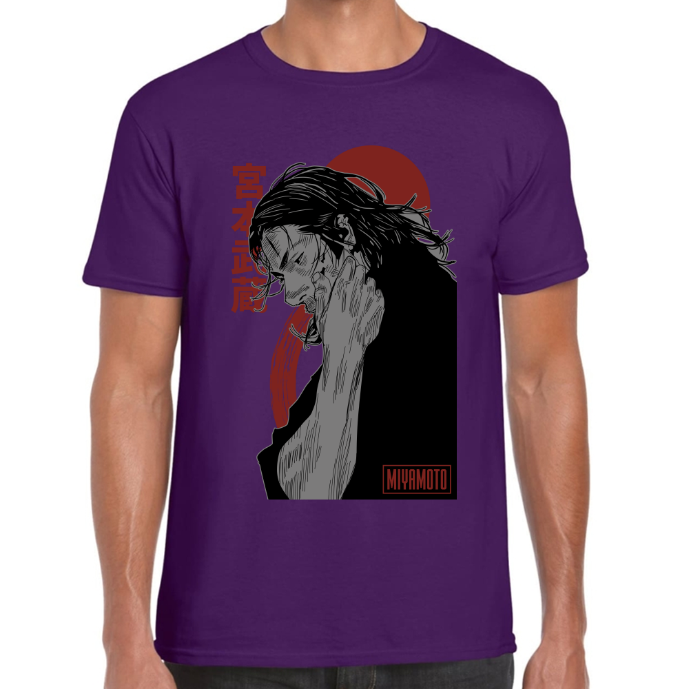 Playera Musashi Miyamoto Vagabond Algodón Premium #0001662