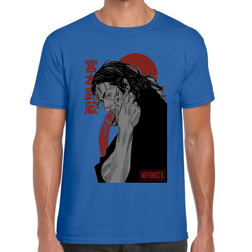 Playera Musashi Miyamoto Vagabond Algodón Premium #0001662