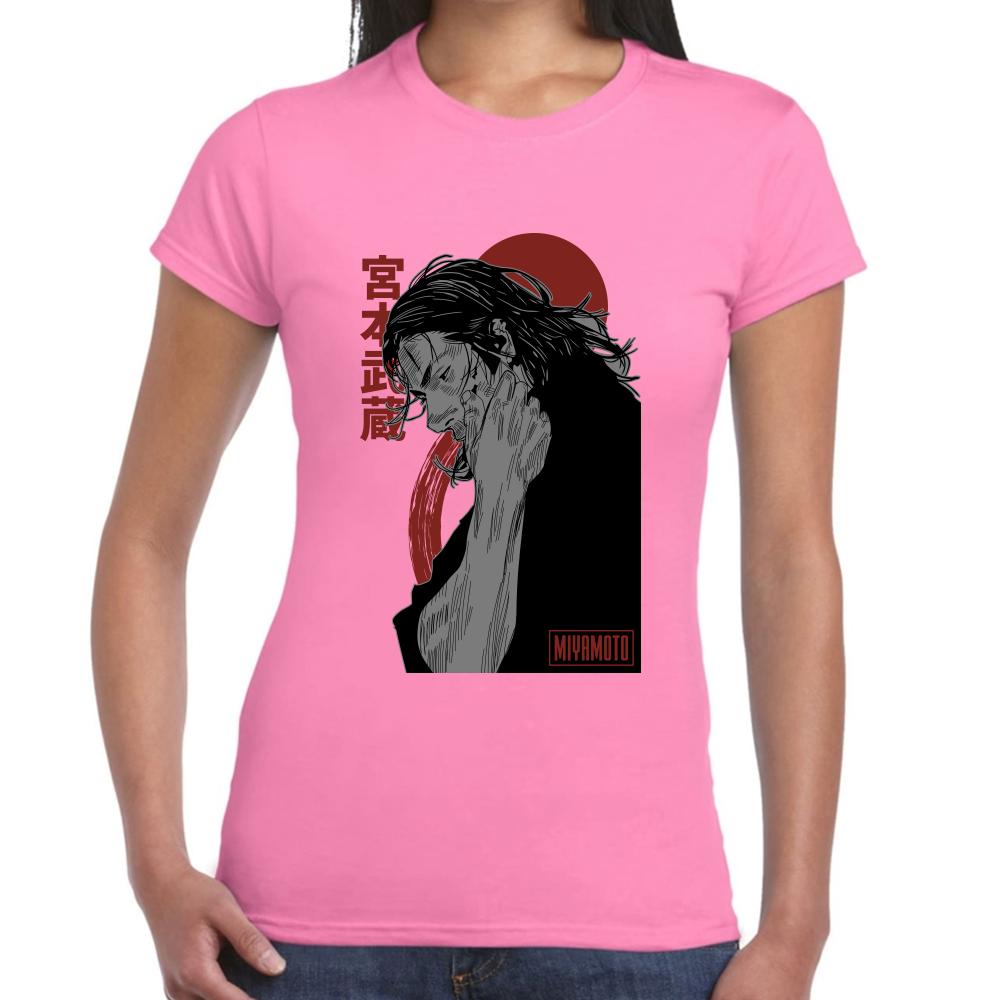 Playera Musashi Miyamoto Vagabond Algodón Premium #0001662