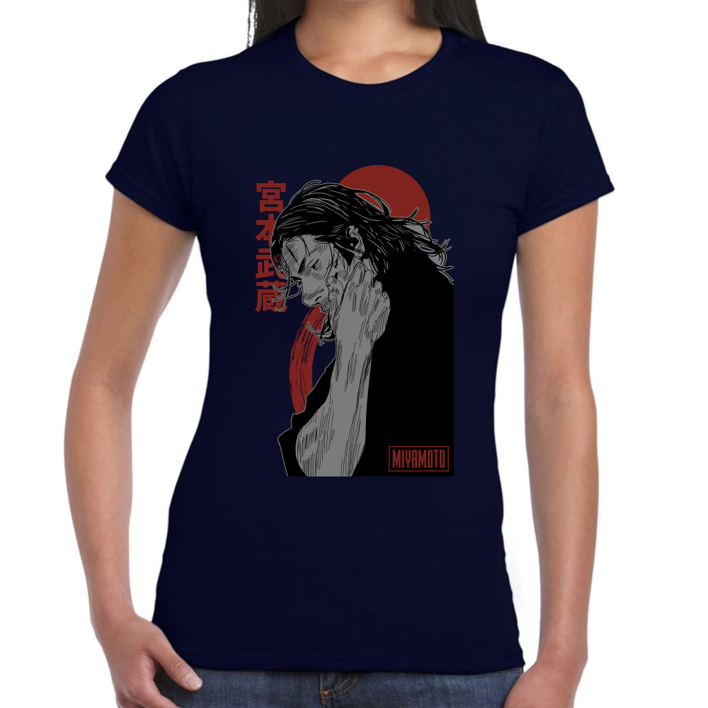 Playera Musashi Miyamoto Vagabond Algodón Premium #0001662