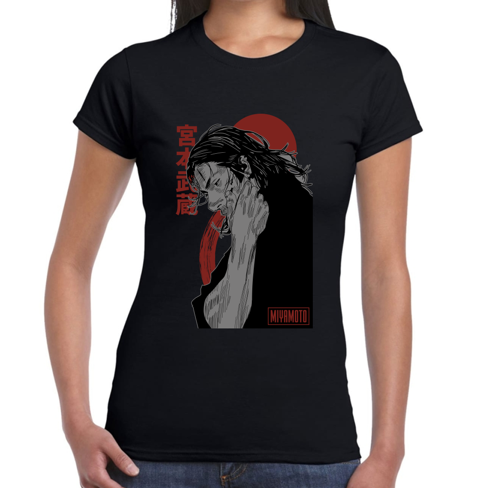 Playera Musashi Miyamoto Vagabond Algodón Premium #0001662