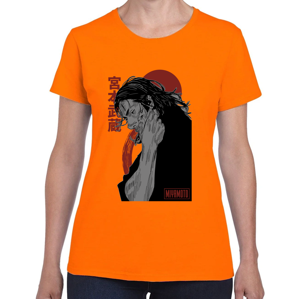 Playera Musashi Miyamoto Vagabond Algodón Premium #0001662