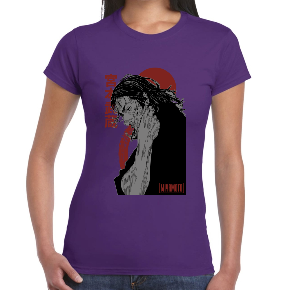 Playera Musashi Miyamoto Vagabond Algodón Premium #0001662