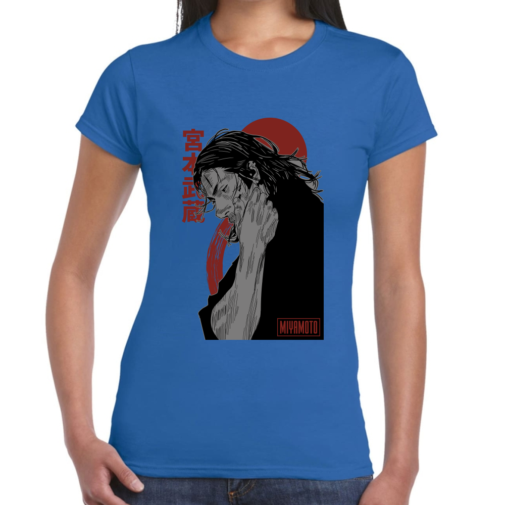 Playera Musashi Miyamoto Vagabond Algodón Premium #0001662