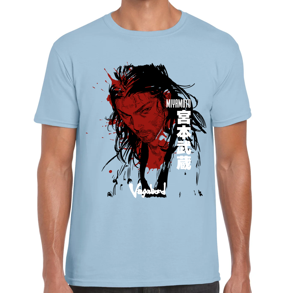 Playera Musashi Miyamoto Vagabond Algodón Premium #0001663