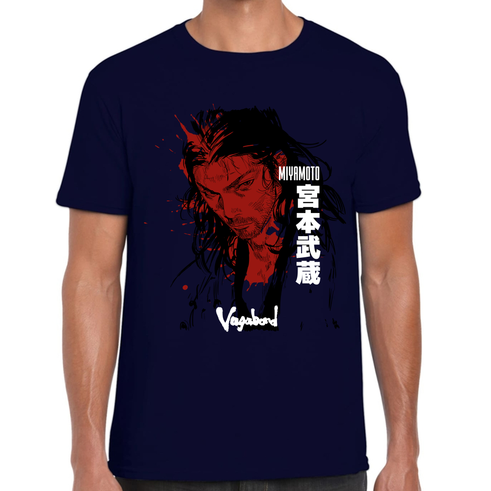 Playera Musashi Miyamoto Vagabond Algodón Premium #0001663
