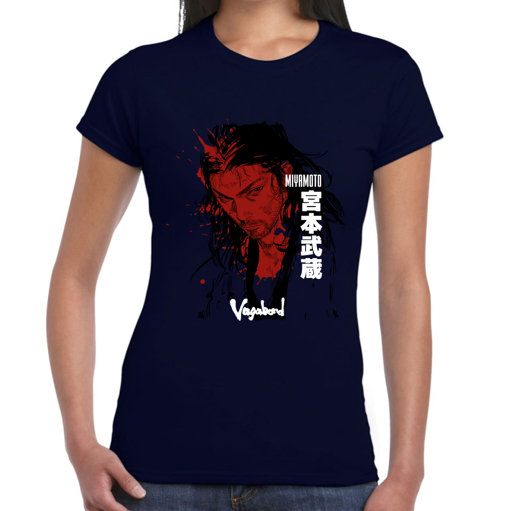 Playera Musashi Miyamoto Vagabond Algodón Premium #0001663