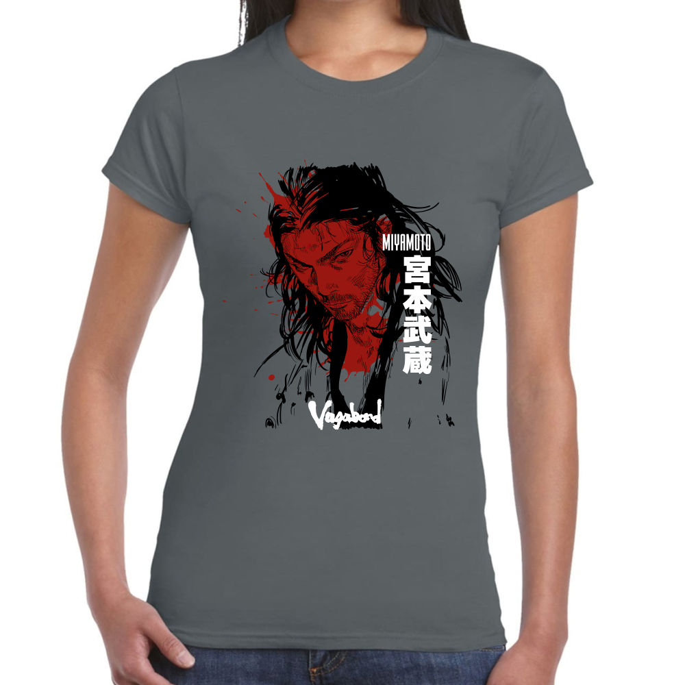Playera Musashi Miyamoto Vagabond Algodón Premium #0001663