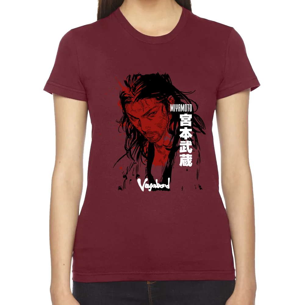 Playera Musashi Miyamoto Vagabond Algodón Premium #0001663