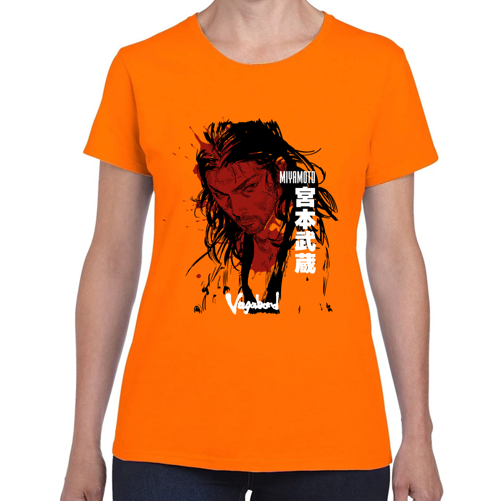 Playera Musashi Miyamoto Vagabond Algodón Premium #0001663