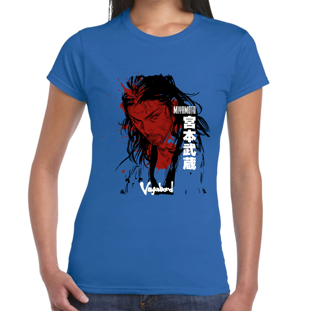 Playera Musashi Miyamoto Vagabond Algodón Premium #0001663