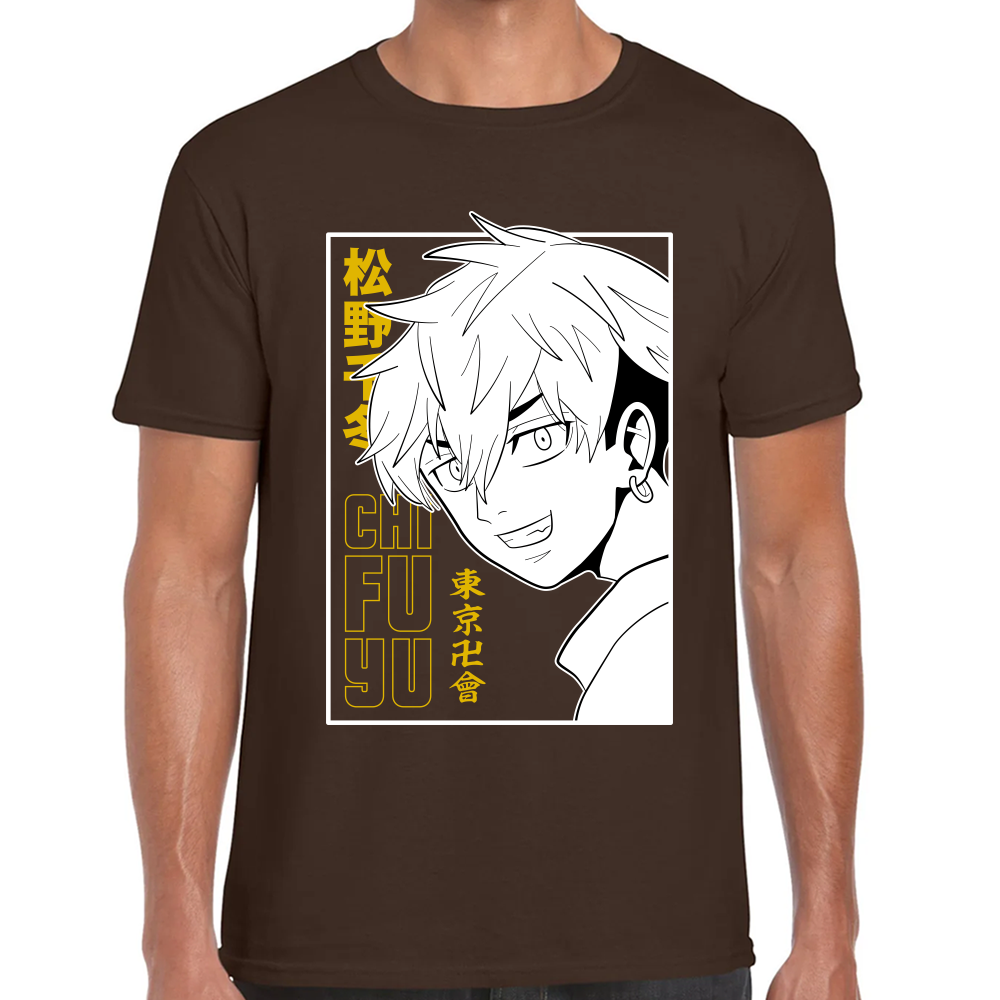 Playera Chifuyu Matsuno Tokyo Revengers Algodón Premium #0001664