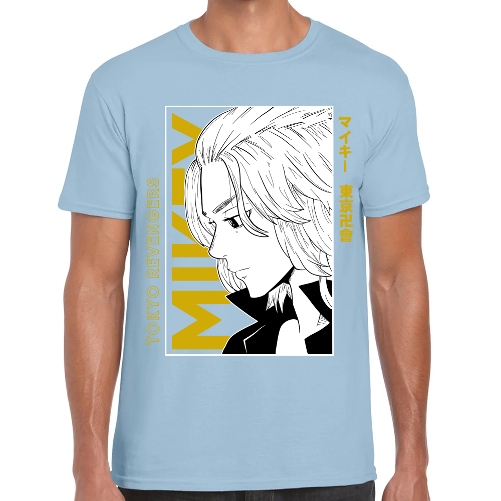 Playera Mikey Sano Tokyo Revengers Algodón Premium #0001666