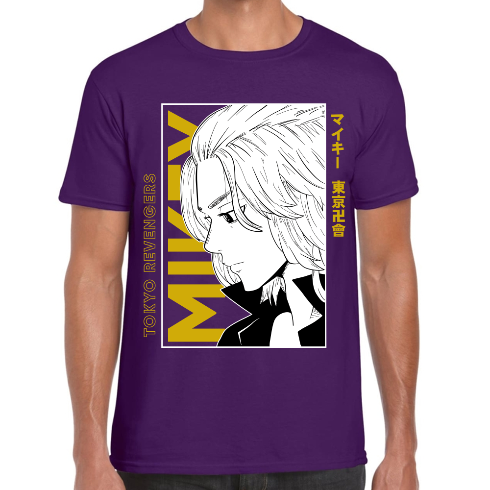 Playera Mikey Sano Tokyo Revengers Algodón Premium #0001666