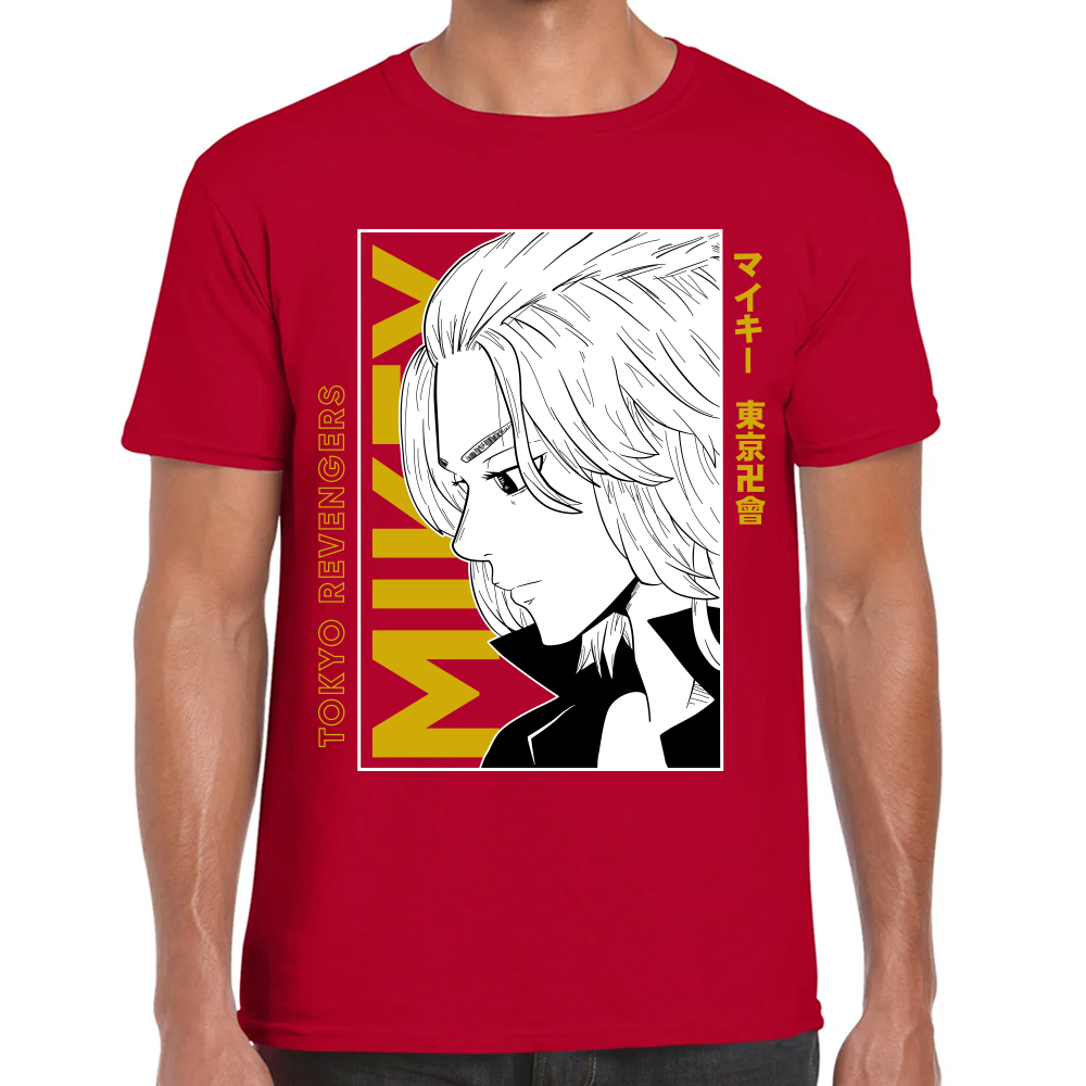 Playera Mikey Sano Tokyo Revengers Algodón Premium #0001666