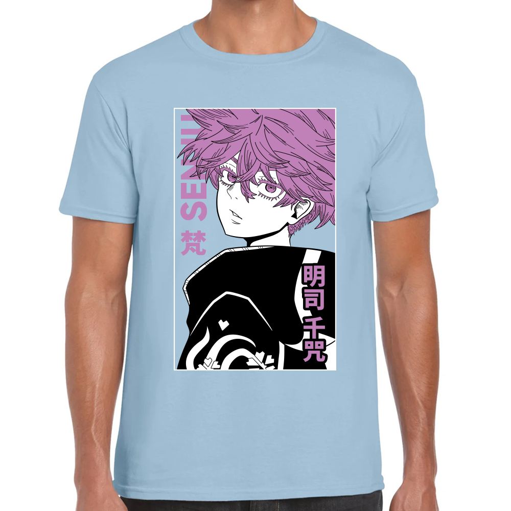 Playera Senju Kawaragi Tokyo Revengers Algodón Premium #0001667