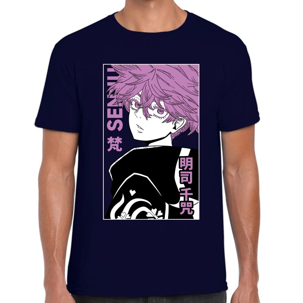 Playera Senju Kawaragi Tokyo Revengers Algodón Premium #0001667