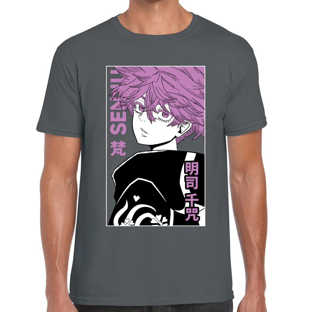 Playera Senju Kawaragi Tokyo Revengers Algodón Premium #0001667
