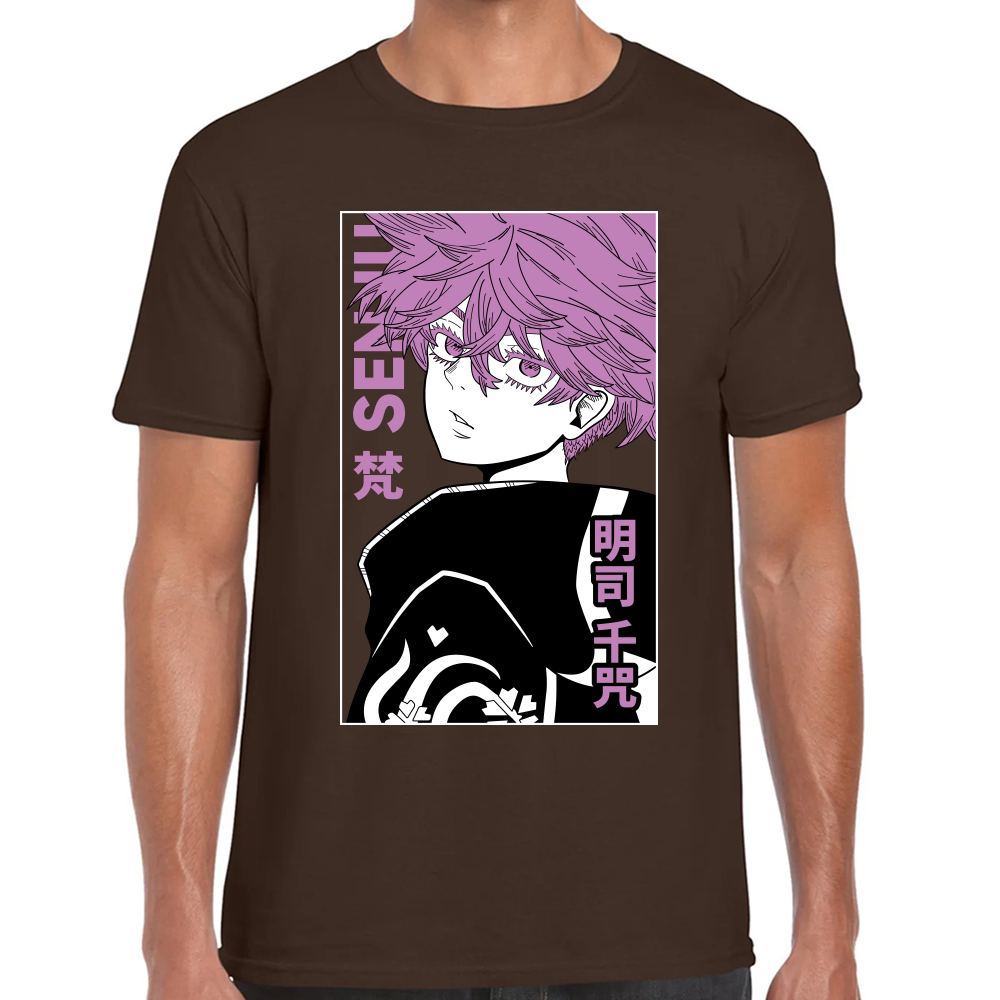 Playera Senju Kawaragi Tokyo Revengers Algodón Premium #0001667