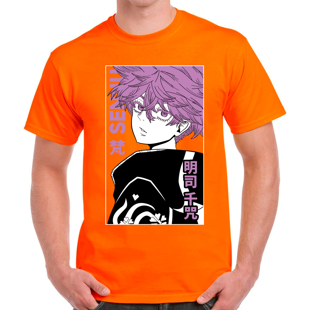 Playera Senju Kawaragi Tokyo Revengers Algodón Premium #0001667