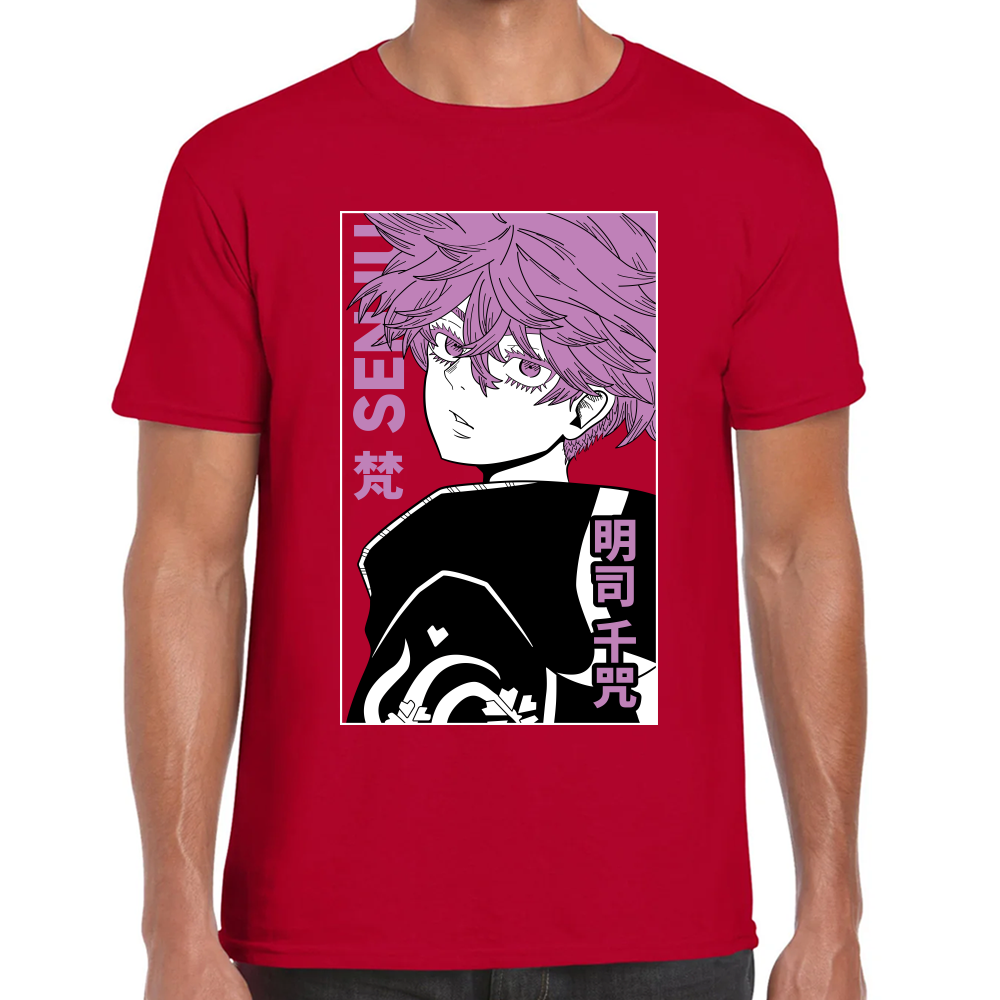Playera Senju Kawaragi Tokyo Revengers Algodón Premium #0001667