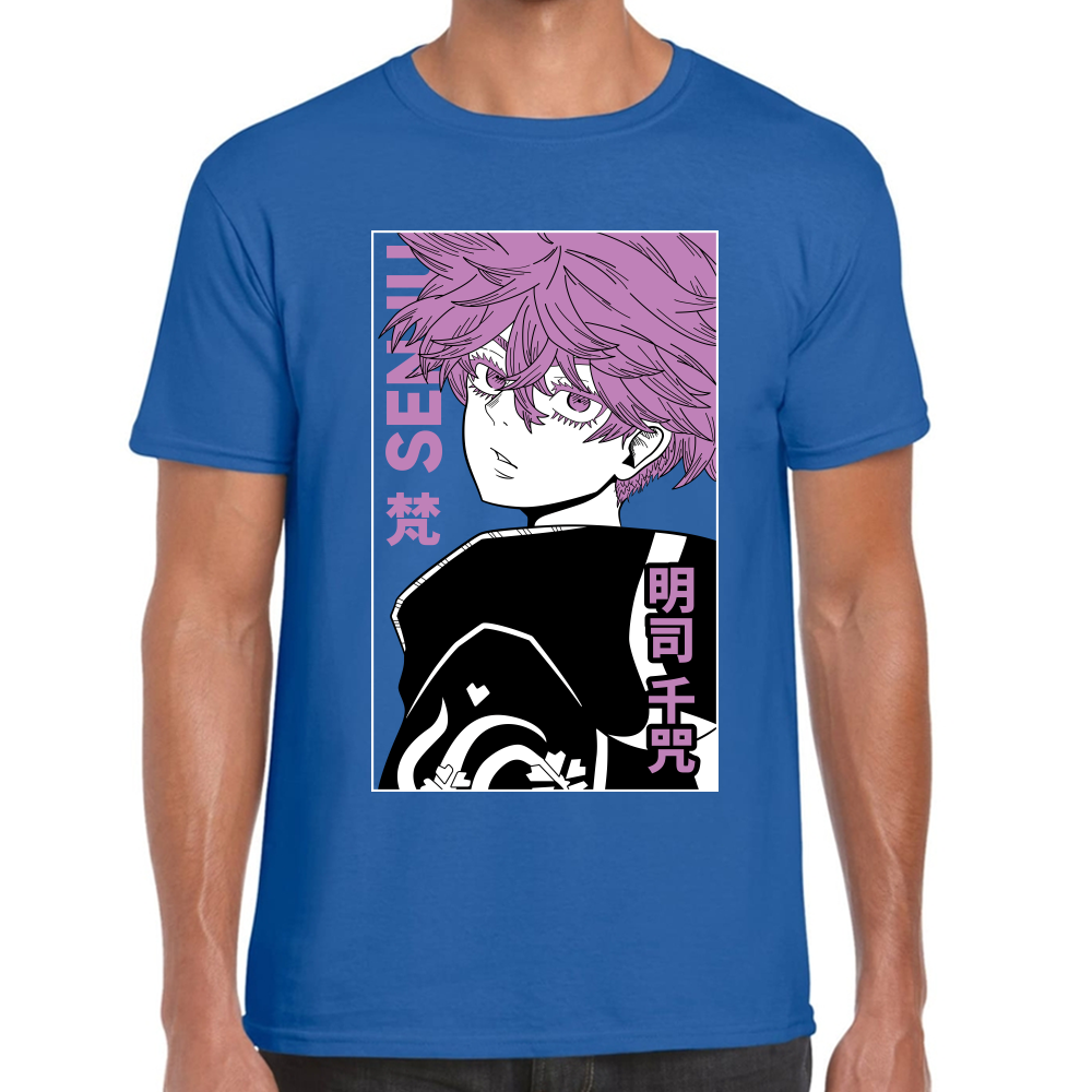 Playera Senju Kawaragi Tokyo Revengers Algodón Premium #0001667
