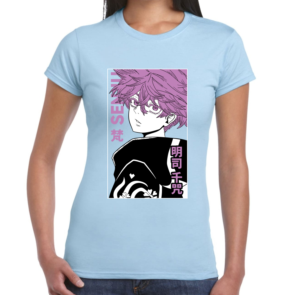 Playera Senju Kawaragi Tokyo Revengers Algodón Premium #0001667