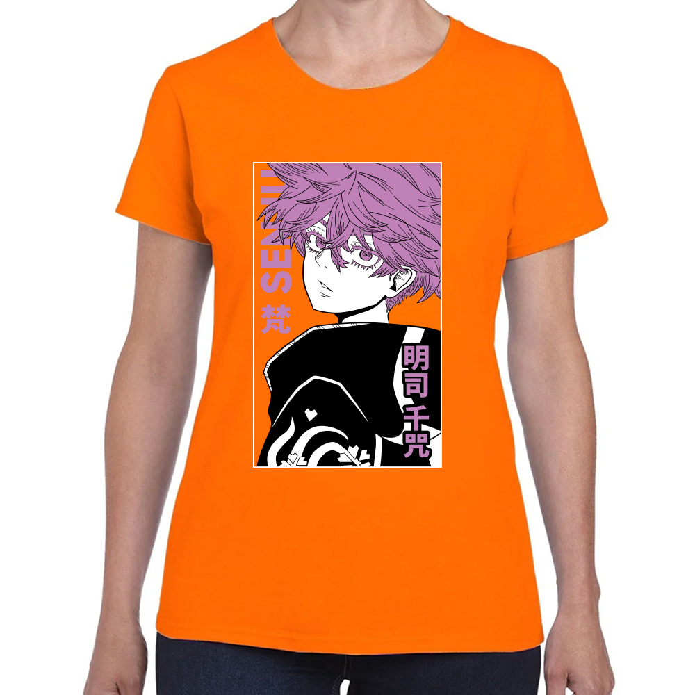 Playera Senju Kawaragi Tokyo Revengers Algodón Premium #0001667