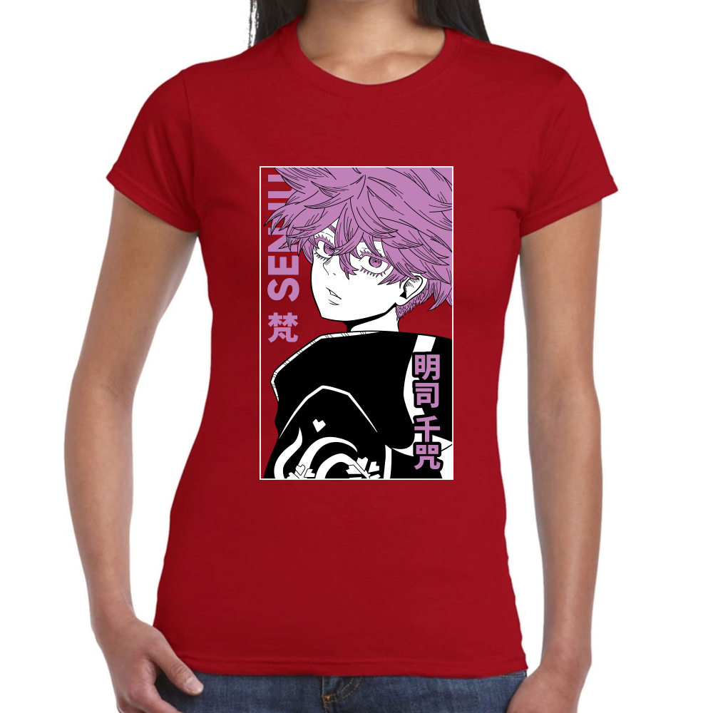 Playera Senju Kawaragi Tokyo Revengers Algodón Premium #0001667