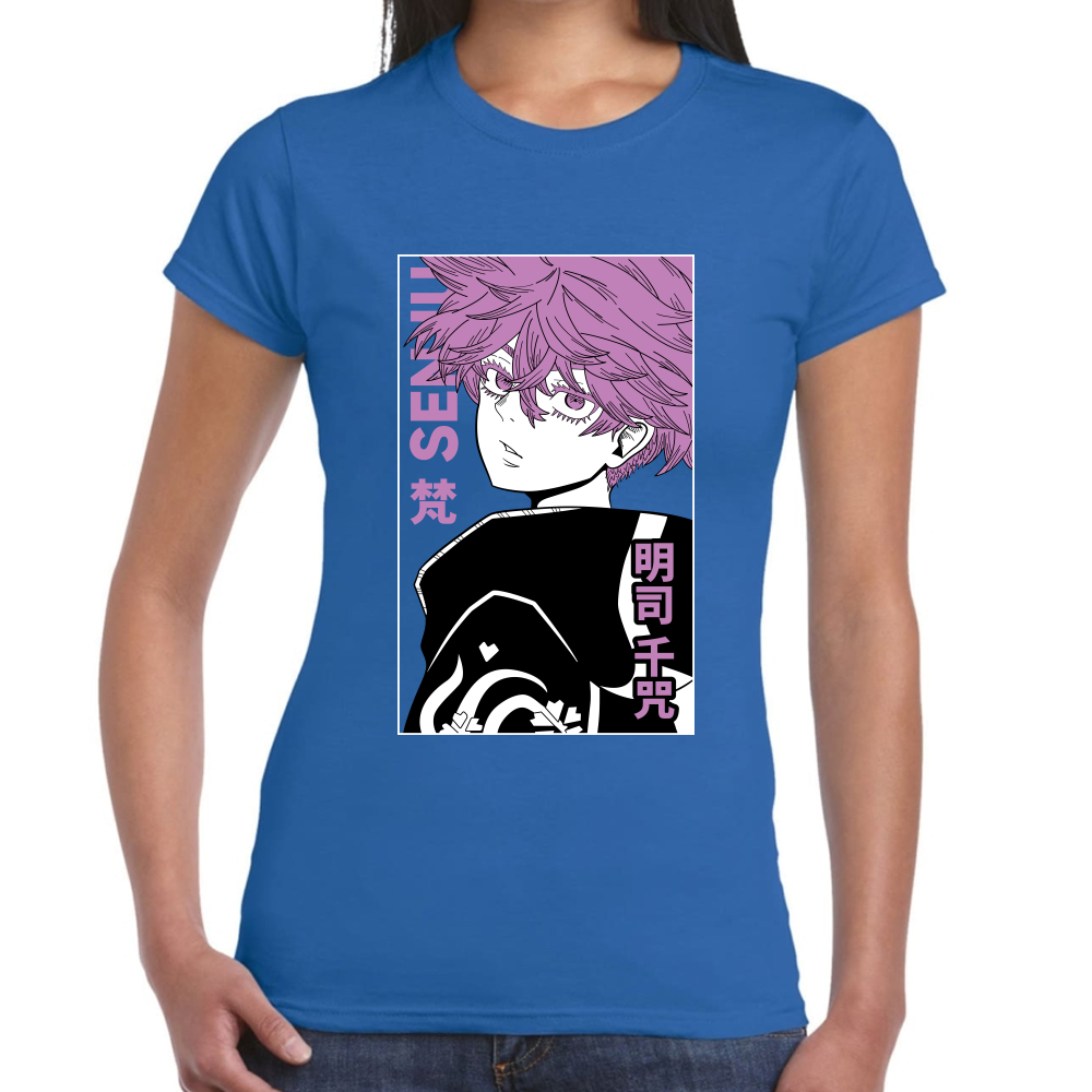 Playera Senju Kawaragi Tokyo Revengers Algodón Premium #0001667