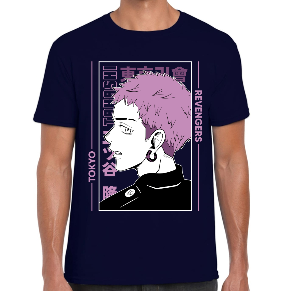 Playera Takashi Mitsuya Tokyo Revengers Algodón Premium #0001668