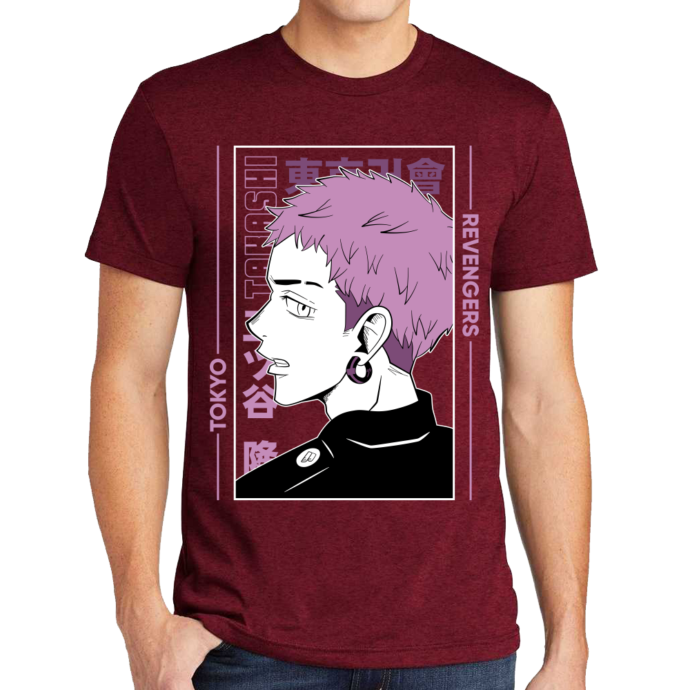 Playera Takashi Mitsuya Tokyo Revengers Algodón Premium #0001668