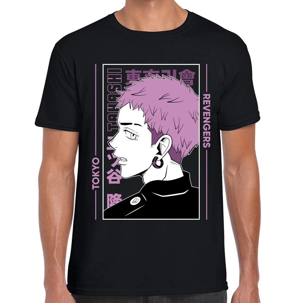 Playera Takashi Mitsuya Tokyo Revengers Algodón Premium #0001668 Imagen principal del producto