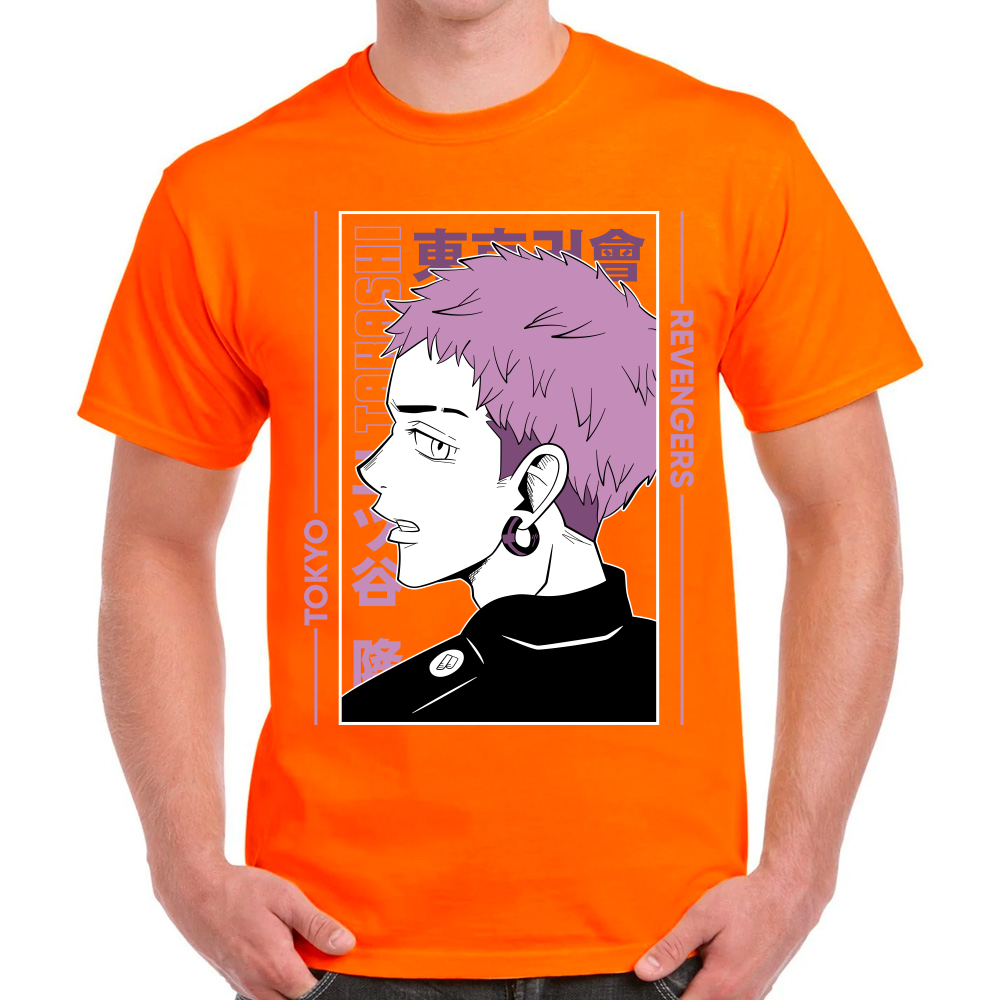 Playera Takashi Mitsuya Tokyo Revengers Algodón Premium #0001668