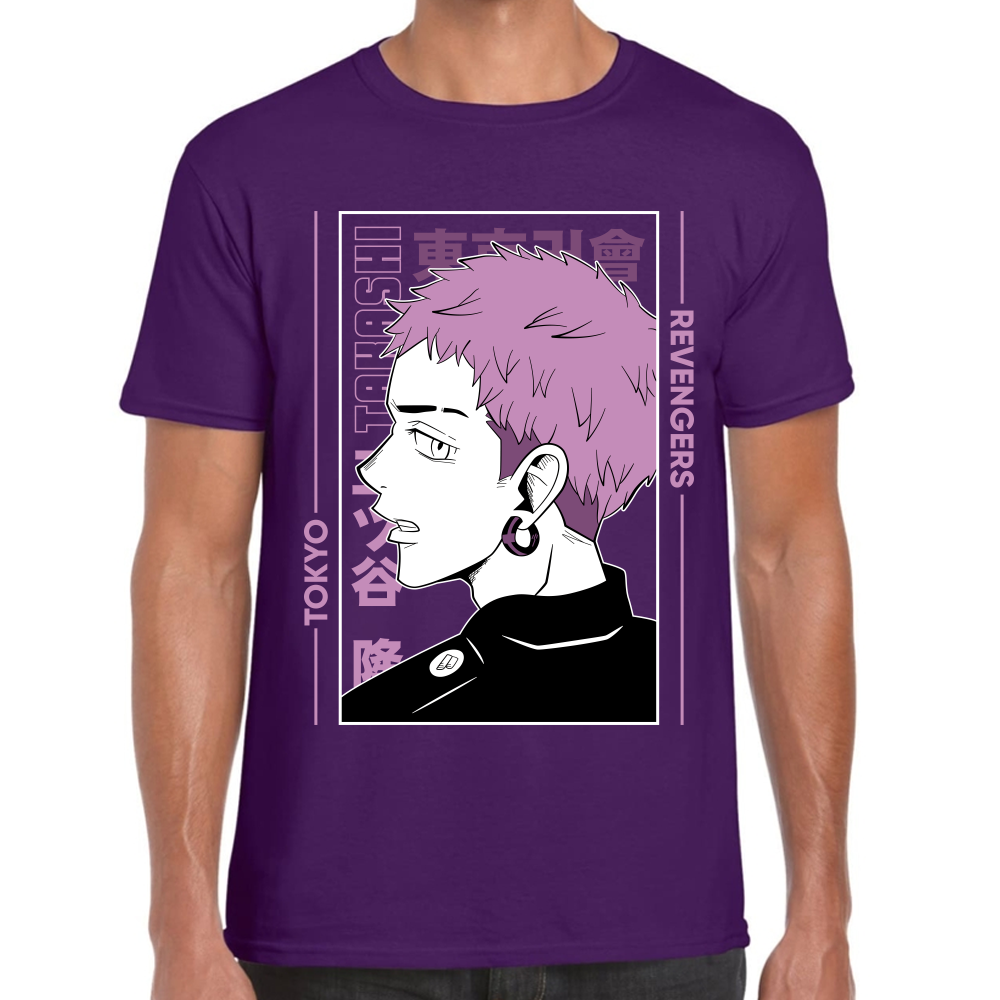Playera Takashi Mitsuya Tokyo Revengers Algodón Premium #0001668