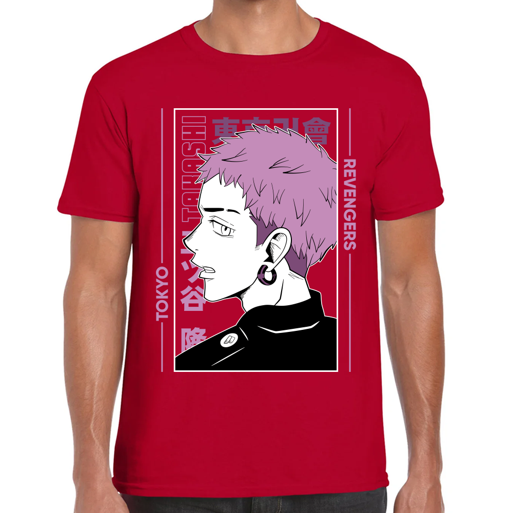 Playera Takashi Mitsuya Tokyo Revengers Algodón Premium #0001668