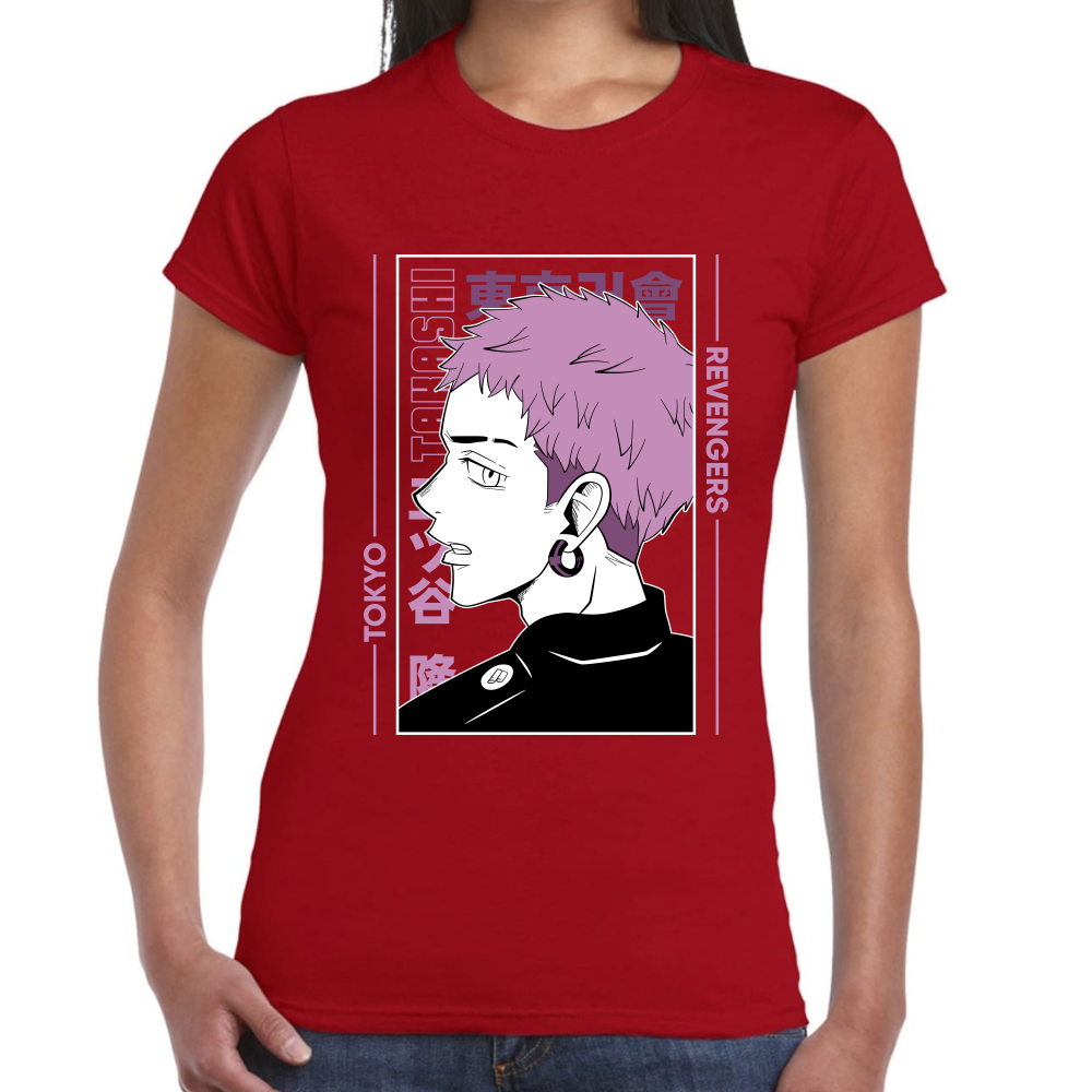 Playera Takashi Mitsuya Tokyo Revengers Algodón Premium #0001668