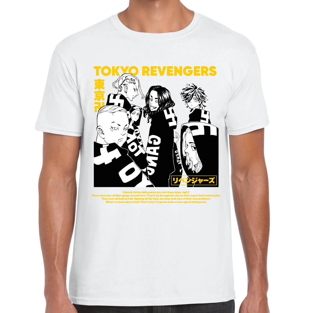Playera Tokyo Revengers Algodón Premium #0001669