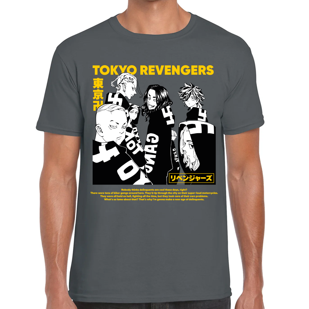 Playera Tokyo Revengers Algodón Premium #0001669