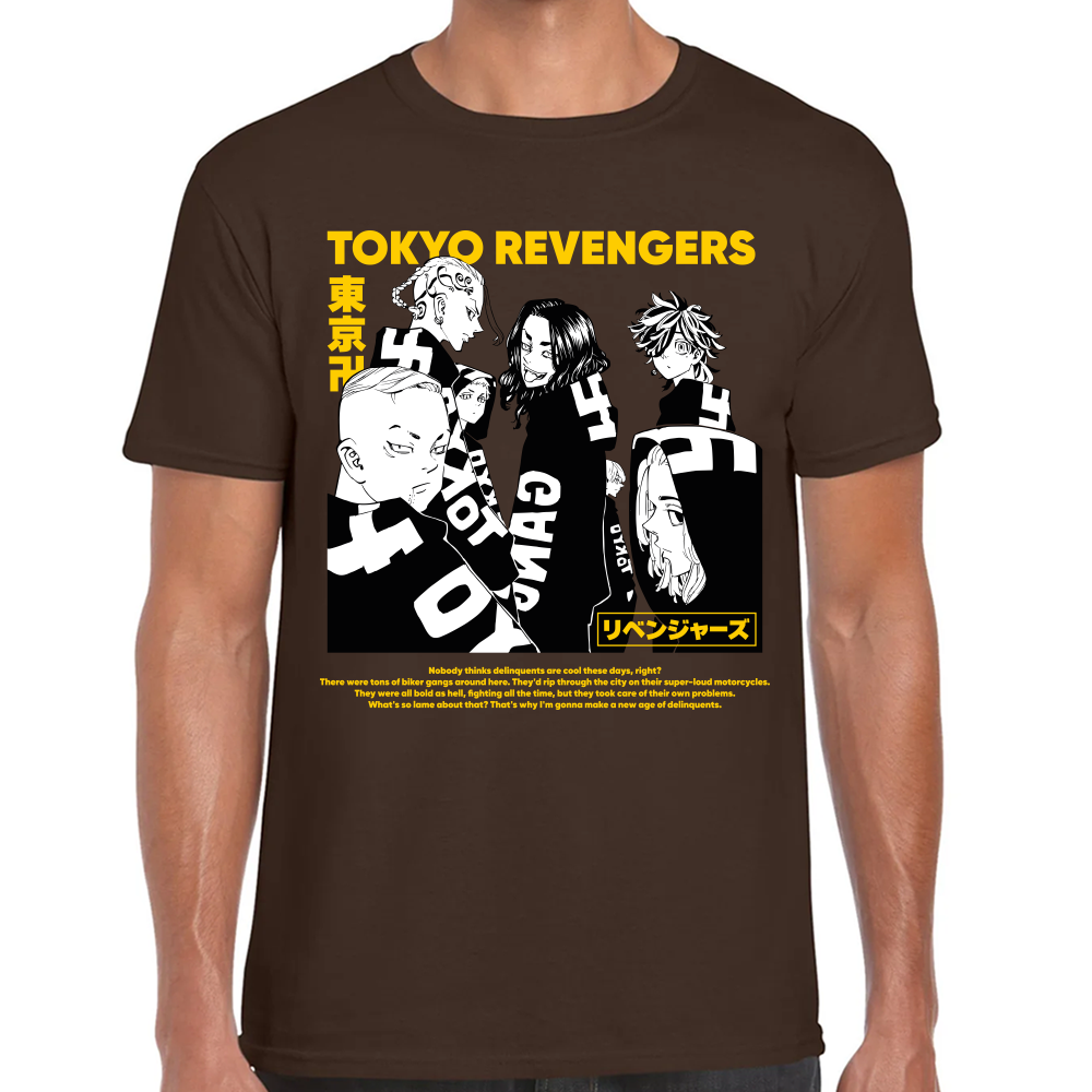 Playera Tokyo Revengers Algodón Premium #0001669