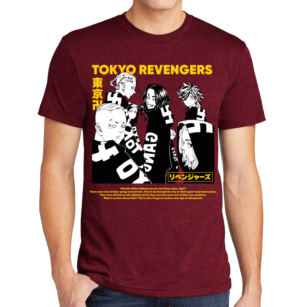 Playera Tokyo Revengers Algodón Premium #0001669