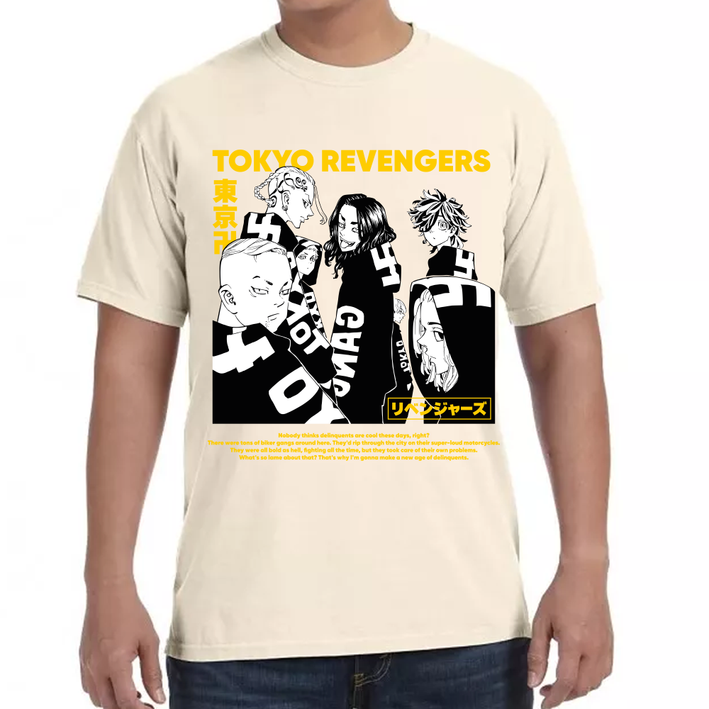 Playera Tokyo Revengers Algodón Premium #0001669