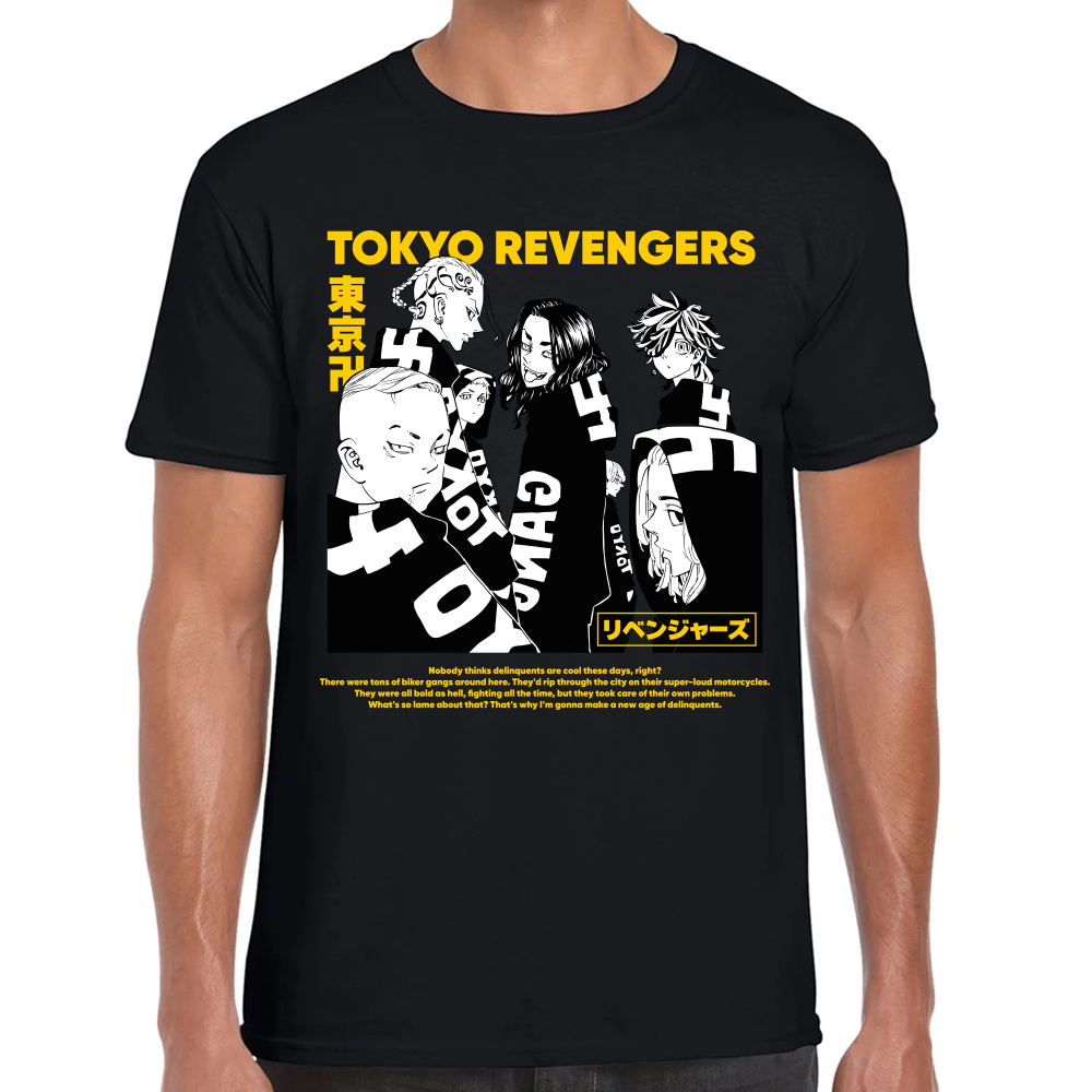 Playera Tokyo Revengers Algodón Premium #0001669