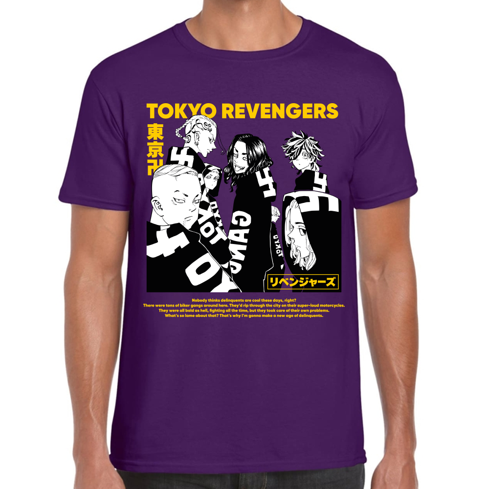 Playera Tokyo Revengers Algodón Premium #0001669