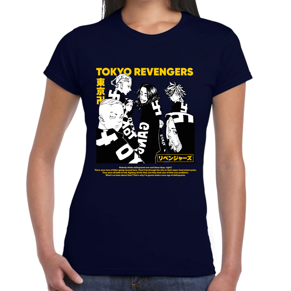 Playera Tokyo Revengers Algodón Premium #0001669
