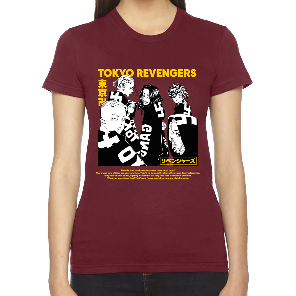 Playera Tokyo Revengers Algodón Premium #0001669