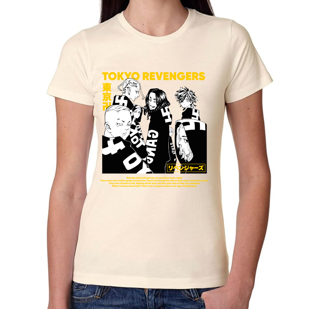 Playera Tokyo Revengers Algodón Premium #0001669