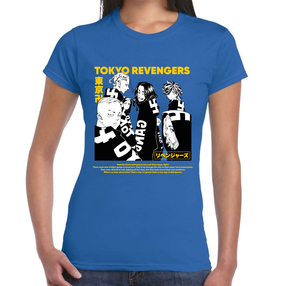 Playera Tokyo Revengers Algodón Premium #0001669