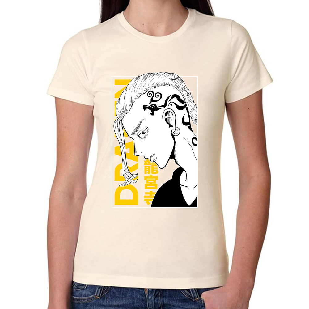Playera Draken Tokyo Revengers Algodón Premium #0001672